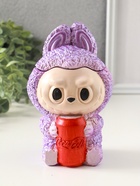 Шкатулка для украшений «Чудик с банкой» 15×8 см, сиреневый - Фото 1