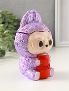 Шкатулка для украшений «Чудик с банкой» 15×8 см, сиреневый - Фото 2