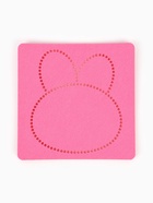 Вышивка по фетру "Зайка", 20,5*20,5 см, цвет розовый 10939776