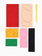 Вышивка по фетру "Медвежонок", 20,5*20,5 см, цвет желтый 10939777