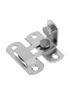 Шпингалет накладной ТУНДРА, угловой, 41×32 мм, цвет хром 10941705