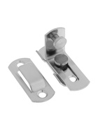 Шпингалет накладной ТУНДРА, угловой, 41×32 мм, цвет хром 10941705