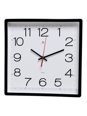 {{photo.Alt || photo.Description || 'УЦЕНКА Часы настенные интерьерные, бесшумные, 30×30 см, чёрные'}}