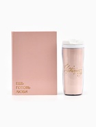 Набор: Книга для записи рецептов А5, 80 л и термостакан 350 мл  "Ешь, готовь, люби" - фото 809572958