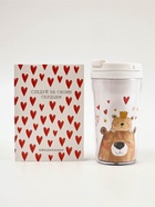 Подарочный набор: Ежедневник А6, 80 л., термостакан 250 мл «Следуй за сердцем» - фото 809450123