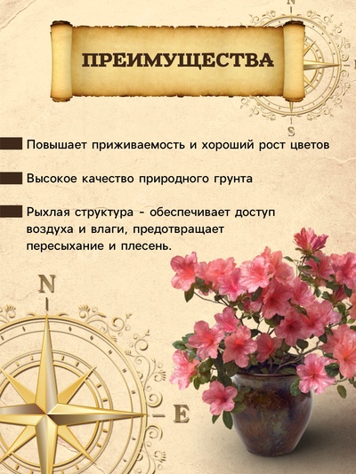 Грунт для Рододендронов PETER PEAT, линия «Хобби», 20 л