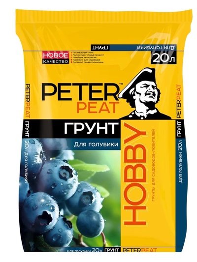Грунт для Голубики PETER PEAT, линия «Хобби», 20 л