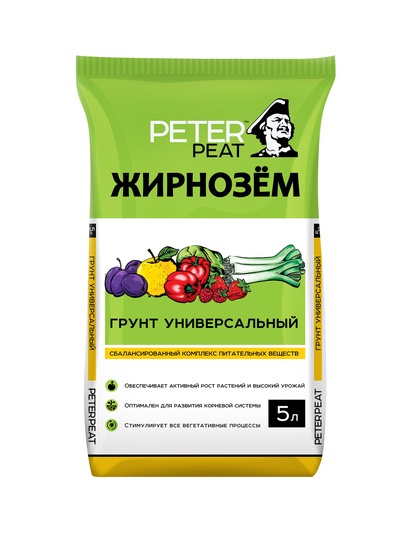 Грунт Универсальный PETER PEAT «Жирнозем», 5 л