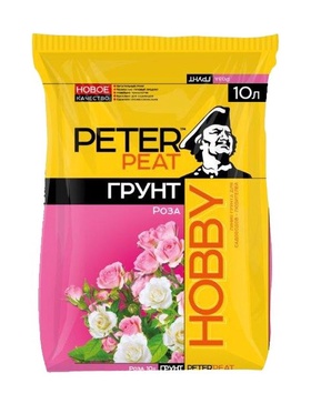 Грунт для Роз PETER PEAT, линия «Хобби», 10 л