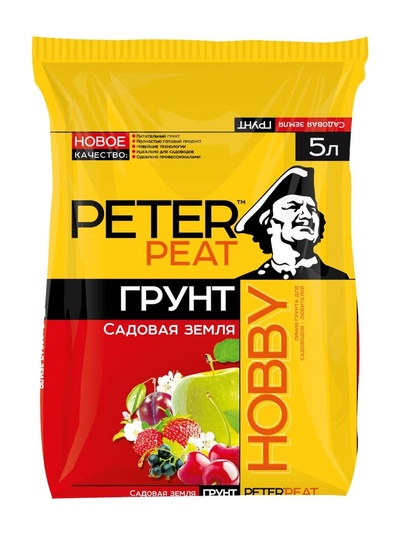 Грунт «Садовая Земля», PETER PEAT, линия «Хобби», 5 л
