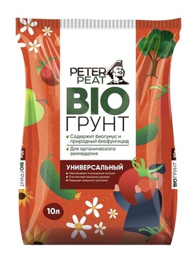 Грунт Универсальный PETER PEAT, линия BIO, 10 л