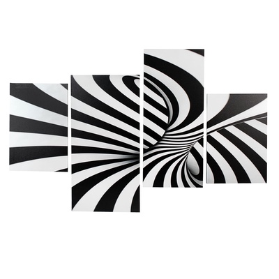 УЦЕНКА Картина модульная на подрамнике "Абстракция" 2-30х45,1-30х69,1-34х69; 80*130 см