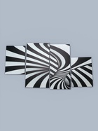 УЦЕНКА Картина модульная на подрамнике "Абстракция" 2-30х45,1-30х69,1-34х69; 80*130 см - Фото 4