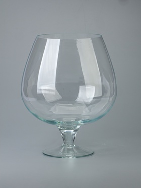 {{photo.Alt || photo.Description || 'УЦЕНКА Ваза «Бренди» бокал на ножке H=35×29.5 см, d=16.5 см, V=12 л 2525 прозрачная'}}