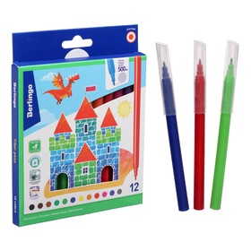 {{photo.Alt || photo.Description || 'УЦЕНКА Фломастеры 12цв Berlingo "Замки" картон. уп., европодвес'}}