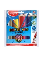 УЦЕНКА Карандаши пластиковые 24цв Maped COLOR'PEPS STRONG ударопрочные, к/к 10981393
