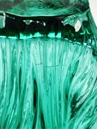 УЦЕНКА Ваза "Изумруд" из зеленого стекла 32*10,5*10,5 см - Фото 5