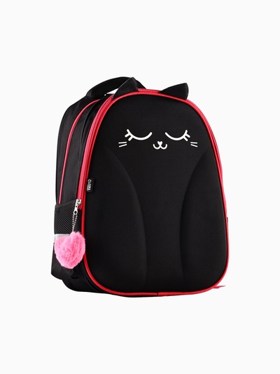 УЦЕНКА Рюкзак каркасный Calligrata, 39х30х14 см, дев "Котик"