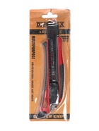 УЦЕНКА Нож канцелярский 18 мм корпус МИКС, черное лезвие 10981418