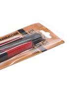 УЦЕНКА Нож канцелярский 18 мм корпус МИКС, черное лезвие 10981418