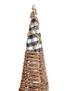 УЦЕНКА Светодиодная фигура «Конусы ЭКО», 40×60×80 см, 90 LED, от батареек ААх2, свечение тёплое белое 10981426