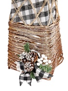 УЦЕНКА Светодиодная фигура «Конусы ЭКО», 40×60×80 см, 90 LED, от батареек ААх2, свечение тёплое белое 10981426