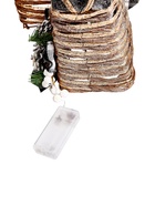 УЦЕНКА Светодиодная фигура «Конусы ЭКО», 40×60×80 см, 90 LED, от батареек ААх2, свечение тёплое белое 10981426