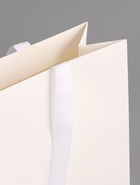 Пакет подарочный горизонтальный «Белый», 32×25×11 см 10919592