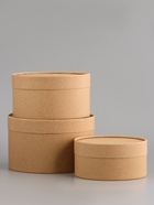 Набор подарочных коробок 3 в 1, завальцованные, крафт, 20×12 - 18×10 - 16×8 см 10956948