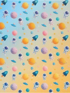 Бумага глянцевая двухсторонняя «Космос», 50 × 70 см - Фото 2