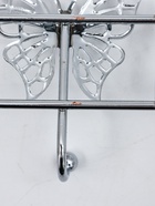 УЦЕНКА Вешалка на 6 крючков 42×3×6.5 см «Бабочки» цвет серебро - Фото 16