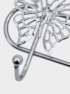 УЦЕНКА Вешалка на 6 крючков 42×3×6.5 см «Бабочки» цвет серебро - Фото 7