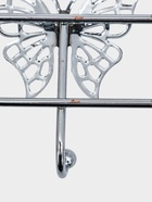 УЦЕНКА Вешалка на 6 крючков 42×3×6.5 см «Бабочки» цвет серебро - Фото 10