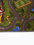 Палас «Лунапарк», 60×100 см, полиамид, войлок, зелёный 10977359