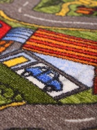 Палас «Лунапарк», 60×100 см, полиамид, войлок, зелёный 10977359