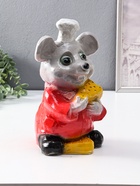 Копилка "Мышка повар" 27 см 10970638