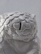 Копилка "Сова" 25 см, серый - фото 65568283