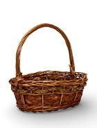 Набор корзин 3 шт Ротанг 31х26х12 26х22х11 23х18х9 см ручка h=25/23/21 см - фото 809425802