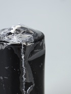 УЦЕНКА Свеча столб 50*100 мм с накаткой "Символ года" , Конь, черная 10981712