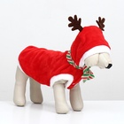 УЦЕНКА Костюм для животных «Новогодний с рожками», размер 2XL (ДС 45, ОГ 55 см) - Фото 3