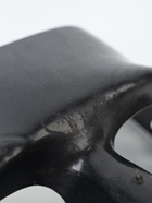 УЦЕНКА Карнавальная маска пластик лицо черная 19×16 см 10981735