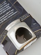 УЦЕНКА Аромалампа керамика + ароматический воск "Звезда" серая 7,5х7,5х8 см - Фото 10