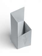 УЦЕНКА Урна для зонтов «Линии» белая, 25.2×25.2×60 см - Фото 5