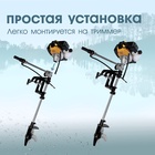 УЦЕНКА Насадка на триммер ТУНДРА, лодочный мотор, с креплением, для 2Т двигателей - Фото 7