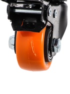УЦЕНКА Колесо мебельное CAPPIO, d=38 мм, поворотное, со стопором, покрытие PVC 10981814
