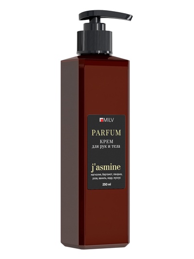 Крем для рук и тела парфюмированный MILV с пчелиным воском, по мотивам JADORE, 250 мл