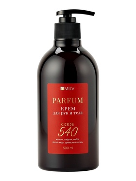 Крем для рук и тела парфюмированный MILV с пчелиным воском по мотивам Baccarat Rouge 540, 500 мл 109  (артикул 10975349)  большой выбор товаров оптом и в розницу по низким ценам с доставкой