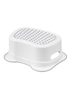 Табурет-подставка детская, для ног, антискользящая, белая - Фото 1