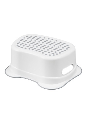 Табурет (подставка) антискользящий (белый) (уп.8)