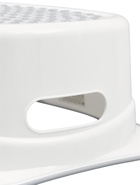 Табурет (подставка) антискользящий (белый) (уп.8) - фото 65466131